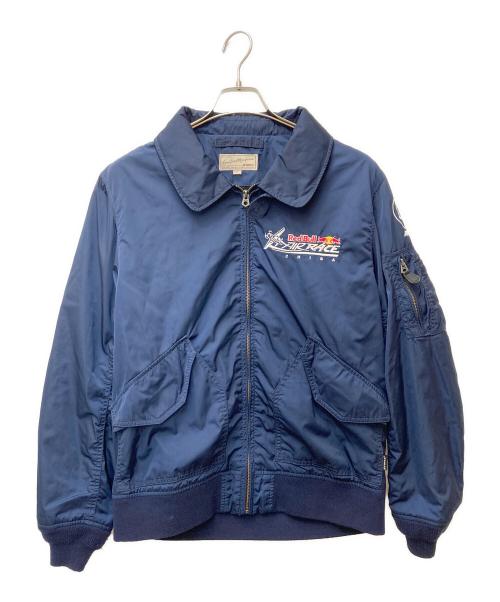 AVIREX（アヴィレックス）AVIREX (アヴィレックス) フライトジャケット 6172124 ネイビー サイズ:Lの古着・服飾アイテム