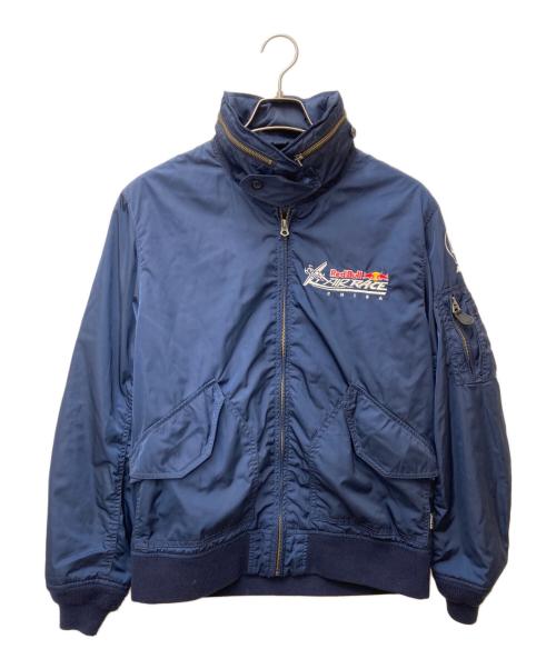 AVIREX（アヴィレックス）AVIREX (アヴィレックス) フライトジャケット 6172124 ネイビー サイズ:Lの古着・服飾アイテム