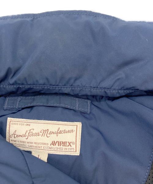 AVIREX（アヴィレックス）AVIREX (アヴィレックス) フライトジャケット 6172124 ネイビー サイズ:Lの古着・服飾アイテム