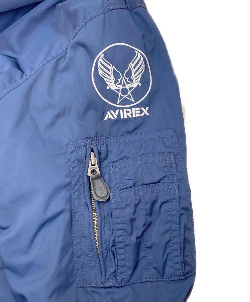 AVIREX（アヴィレックス）AVIREX (アヴィレックス) フライトジャケット 6172124 ネイビー サイズ:Lの古着・服飾アイテム