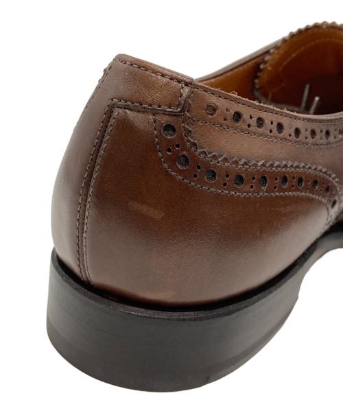 UNION IMPERIAL（ユニオンインペリアル）UNION IMPERIAL (ユニオンインペリアル) ウィングチップシューズ U1983 ブラウン サイズ:6の古着・服飾アイテム