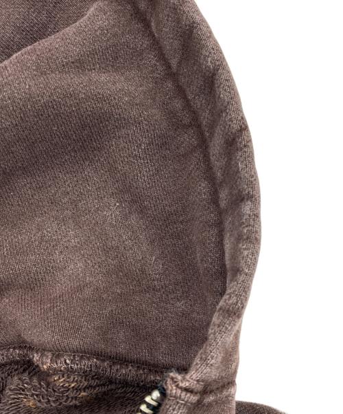 REMI RELIEF（レミレリーフ）REMI RELIEF (レミレリーフ) ダブルジップパーカー ブラウン サイズ:Mの古着・服飾アイテム