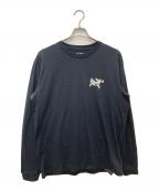 ARC'TERYXアークテリクス）の古着「Kragg SL Cotton Bird Tile LS X000009537」｜ブラック