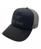 ARC'TERYXアークテリクス）の古着「Bird Word Trucker Curved」｜ブラック×グレー