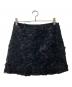 Ameri（アメリ）の古着「FLOWER MIX LACE SHEER SKIRT」｜ブラック