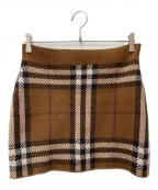BURBERRY BLUE LABELバーバリーロンドンブルーレーベル）の古着「キアンドラ スカート」｜ブラウン