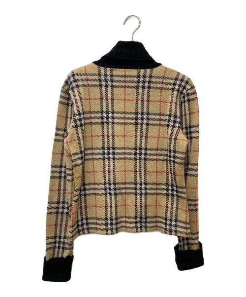 BURBERRY BLUE LABEL（バーバリーロンドンブルーレーベル）BURBERRY BLUE LABEL (バーバリーロンドンブルーレーベル) タートルネックニット ベージュ サイズ:Mの古着・服飾アイテム