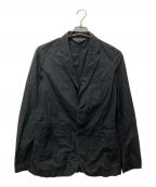 COMME des GARCONS HOMME PLUSコムデギャルソンオムプリュス）の古着「パッカリングコットンテーラードジャケット」｜ブラック