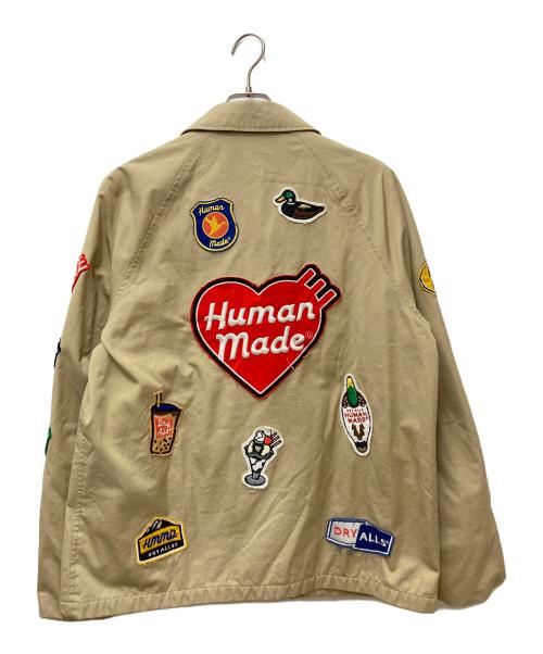 HUMAN MADE（ヒューマンメイド）HUMAN MADE (ヒューマンメイド) PATCH JACKET LIMITED EDITION ベージュ サイズ:Lの古着・服飾アイテム