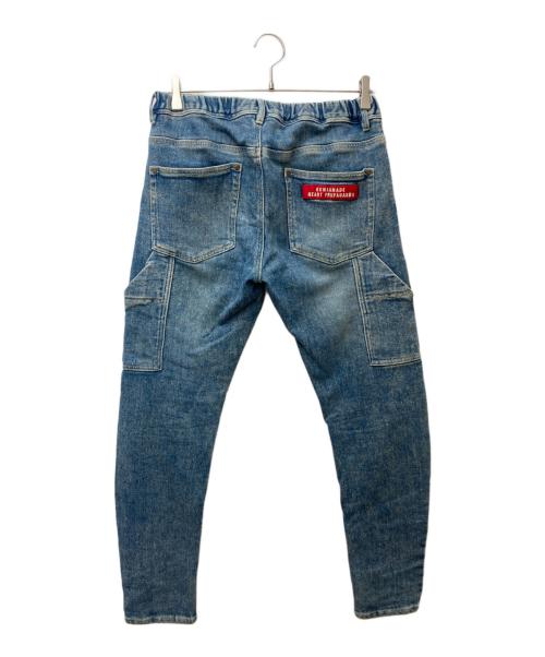 HUMAN MADE（ヒューマンメイド）HUMAN MADE (ヒューマンメイド) ジョガーデニムパンツ インディゴ サイズ:Mの古着・服飾アイテム