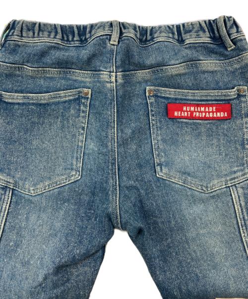 HUMAN MADE（ヒューマンメイド）HUMAN MADE (ヒューマンメイド) ジョガーデニムパンツ インディゴ サイズ:Mの古着・服飾アイテム