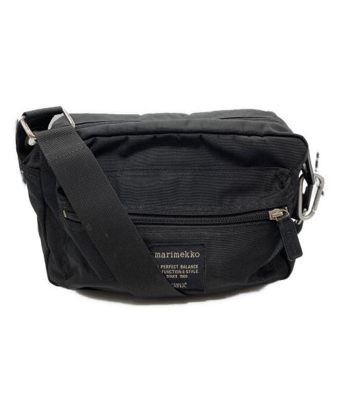 marimekko（マリメッコ）marimekko (マリメッコ) ショルダーバッグ ブラックの古着・服飾アイテム