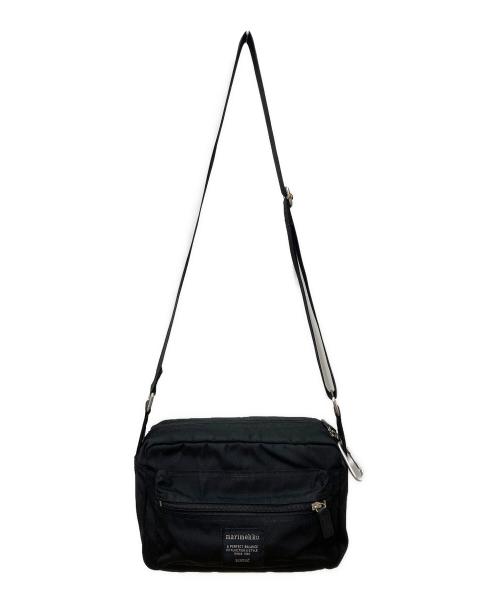 marimekko（マリメッコ）marimekko (マリメッコ) ショルダーバッグ ブラックの古着・服飾アイテム