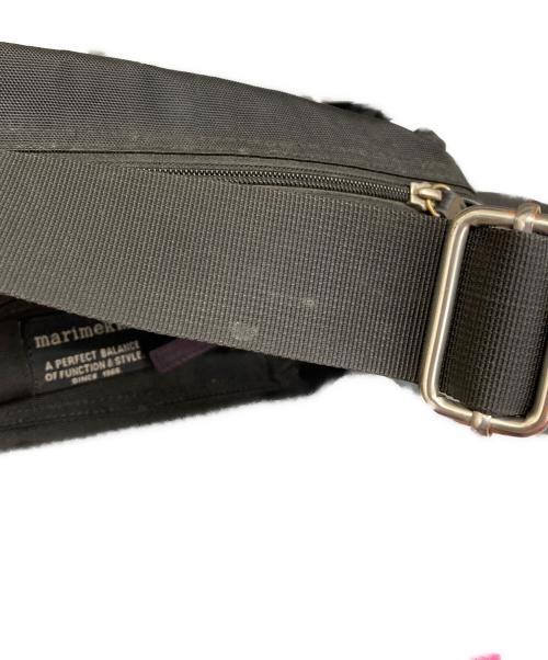 marimekko（マリメッコ）marimekko (マリメッコ) ショルダーバッグ ブラックの古着・服飾アイテム