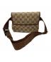 GUCCI (グッチ) GGキャンバス ウエストバッグ 92543 ブラウン：24000円
