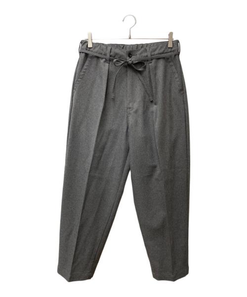 LEE（リー）LEE (リー) CITYSHOP (シティショップ) Belted easy pants グレー サイズ:Mの古着・服飾アイテム