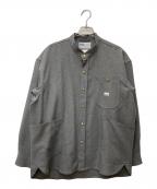 LEE×CITYSHOPリー×シティショップ）の古着「Big pocket shirt」｜グレー