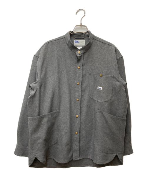 LEE（リー）LEE (リー) CITYSHOP (シティショップ) Big pocket shirt グレー サイズ:Mの古着・服飾アイテム