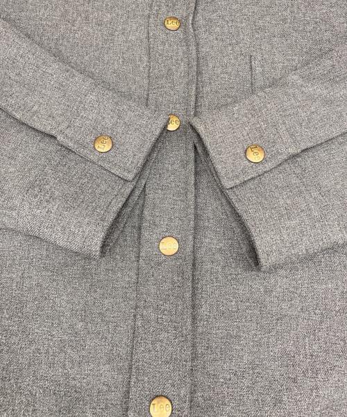 LEE（リー）LEE (リー) CITYSHOP (シティショップ) Big pocket shirt グレー サイズ:Mの古着・服飾アイテム
