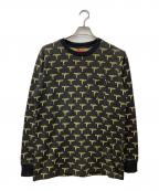 SUPREMEシュプリーム）の古着「Jacquard Uzi Pocket Tee」｜ベージュ