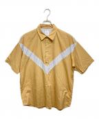 MISTER GENTLE MANミスタージェントルマン）の古着「プルオーバーシャツ」｜ベージュ