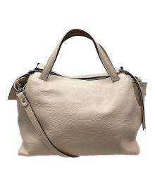 GIANNI CHIARINI（ジャンニ キアリーニ）の古着「2WAYショルダーバッグ」｜ベージュ