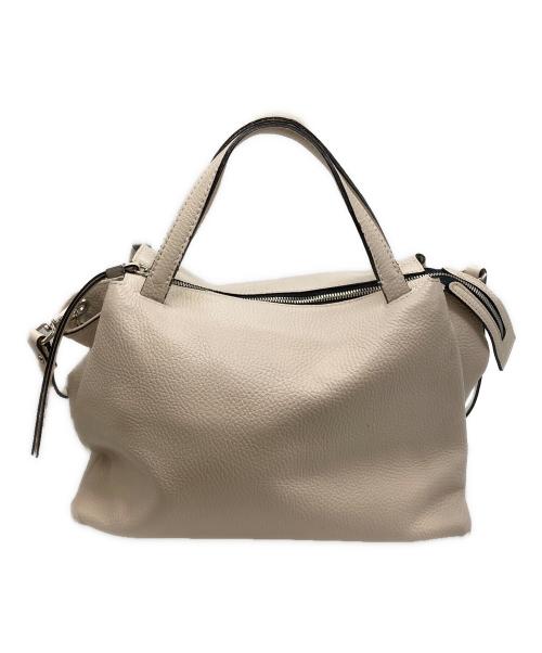 GIANNI CHIARINI（ジャンニ キアリーニ）GIANNI CHIARINI (ジャンニ キアリーニ) 2WAYショルダーバッグ ベージュの古着・服飾アイテム