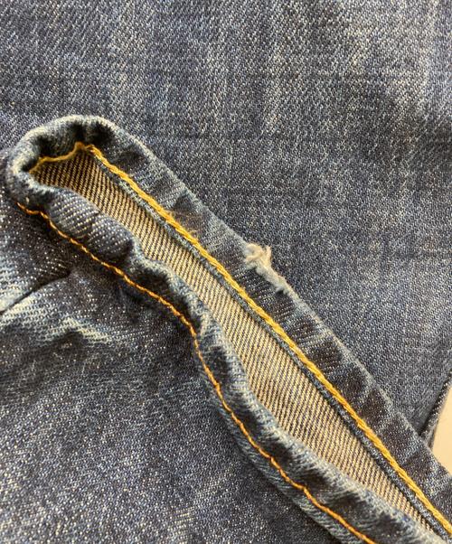 EVISU（エヴィス）EVISU (エヴィス) ダイコックプリント バギーフィットジーンズ　2000 インディゴ サイズ:SIZE 76cm (W30)の古着・服飾アイテム