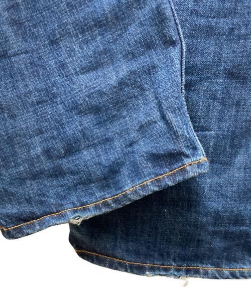 EVISU（エヴィス）EVISU (エヴィス) ダイコックプリント バギーフィットジーンズ　2000 インディゴ サイズ:SIZE 76cm (W30)の古着・服飾アイテム