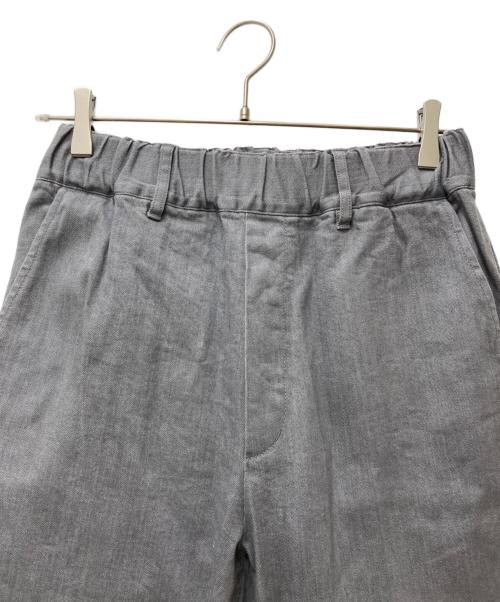 journal standard luxe（ジャーナルスタンダード ラックス）journal standard luxe (ジャーナルスタンダード ラックス) 9OZストレッチデニムサルエルパンツ　23030440202010 グレー サイズ:Sの古着・服飾アイテム