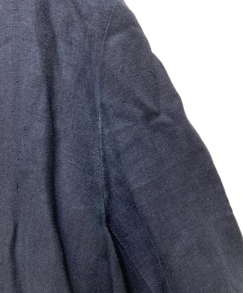 Vlas Blomme（ヴラスブラム）Vlas Blomme (ヴラスブラム) リネンコート ネイビー サイズ:2の古着・服飾アイテム