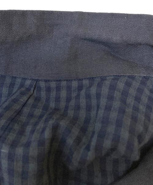 Vlas Blomme（ヴラスブラム）Vlas Blomme (ヴラスブラム) リネンコート ネイビー サイズ:2の古着・服飾アイテム