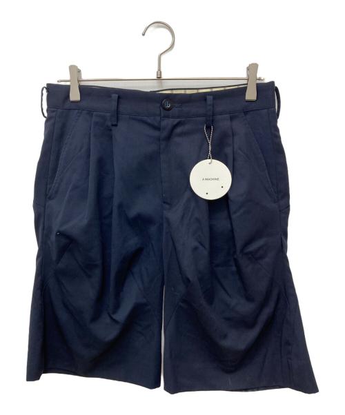 A MACHINE（エーマシン）A MACHINE (エーマシン) 4 rules for thought ショートパンツ ネイビー サイズ:1の古着・服飾アイテム