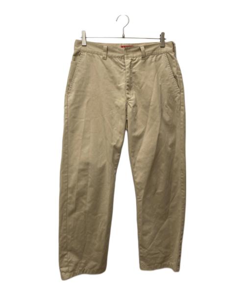 SUPREME（シュプリーム）SUPREME (シュプリーム) Work Pant ベージュ サイズ:SIZE 76cm (W30)の古着・服飾アイテム