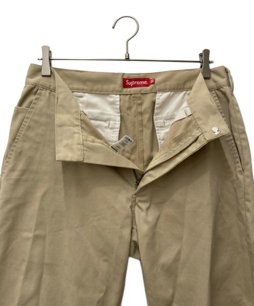 SUPREME（シュプリーム）SUPREME (シュプリーム) Work Pant ベージュ サイズ:SIZE 76cm (W30)の古着・服飾アイテム