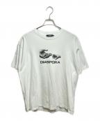Diaspora Skateboardsディアスポラスケートボードズ）の古着「Cellphone Tee」｜ホワイト