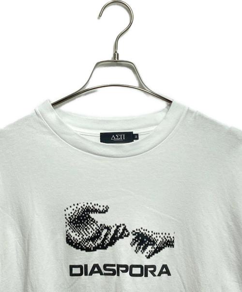 Diaspora Skateboards（ディアスポラスケートボードズ）Diaspora Skateboards (ディアスポラスケートボードズ) Cellphone Tee ホワイト サイズ:Mの古着・服飾アイテム