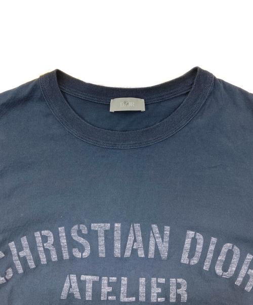 Christian Dior（クリスチャン ディオール）Christian Dior (クリスチャン ディオール) Atelier Logo L/S Tee 043J611A0589 ブラック サイズ:Sの古着・服飾アイテム