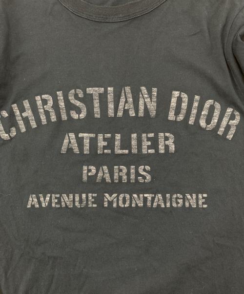 Christian Dior（クリスチャン ディオール）Christian Dior (クリスチャン ディオール) Atelier Logo L/S Tee 043J611A0589 ブラック サイズ:Sの古着・服飾アイテム