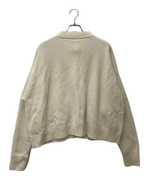 journal standard luxe（ジャーナルスタンダード ラックス）journal standard luxe (ジャーナルスタンダード ラックス) メリノテンジク カーディガン ホワイト サイズ:Freeの古着・服飾アイテム