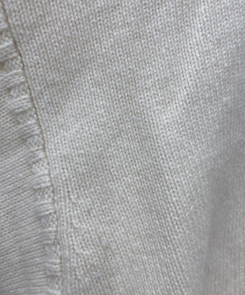 journal standard luxe（ジャーナルスタンダード ラックス）journal standard luxe (ジャーナルスタンダード ラックス) メリノテンジク カーディガン ホワイト サイズ:Freeの古着・服飾アイテム