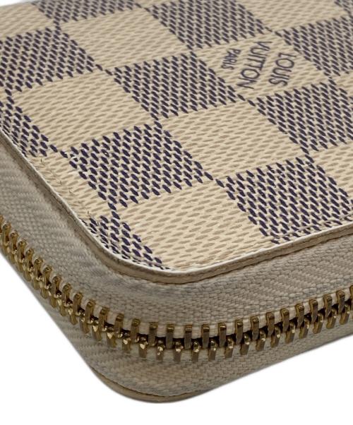 LOUIS VUITTON（ルイ ヴィトン）LOUIS VUITTON (ルイ ヴィトン) ダミエ・アズール ポルトフォイユ・クレマンス 財布 N61264 ホワイトの古着・服飾アイテム