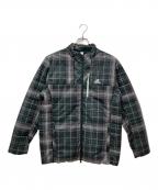 adidasアディダス）の古着「中綿キルティングジャケット」｜グリーン