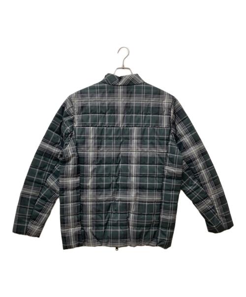 adidas（アディダス）adidas (アディダス) 中綿キルティングジャケット グリーン サイズ:Lの古着・服飾アイテム