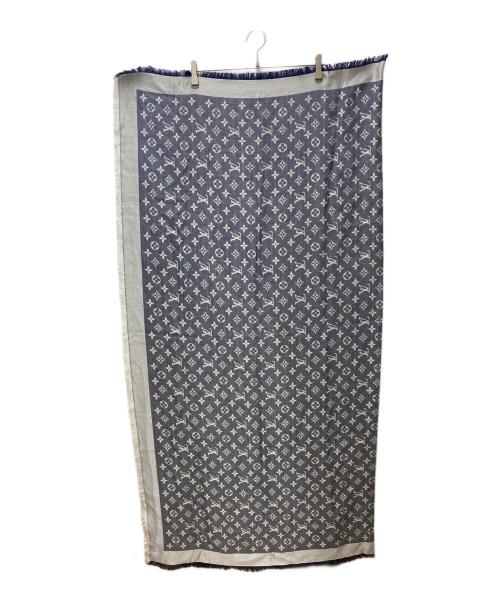 LOUIS VUITTON（ルイ ヴィトン）LOUIS VUITTON (ルイ ヴィトン) ショール・モノグラム デニム ブラックの古着・服飾アイテム