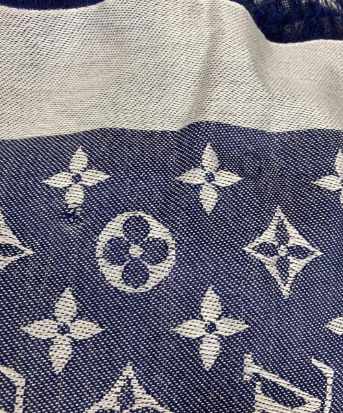 LOUIS VUITTON（ルイ ヴィトン）LOUIS VUITTON (ルイ ヴィトン) ショール・モノグラム デニム ブラックの古着・服飾アイテム