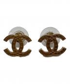 CHANELシャネル）の古着「ココマークピアス」｜ゴールド