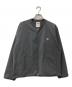 DANTON（ダントン）の古着「ポリエステルダブルクロスシャツカーディガン」｜グレー