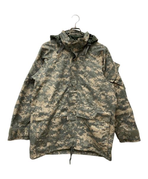 US ARMY（ユーエスアーミー）US ARMY (ユーエスアーミー) ECWCS UNIVERSAL CAMO GORE-TEX PARKA グリーン サイズ:SMALL-SHORT (S)の古着・服飾アイテム