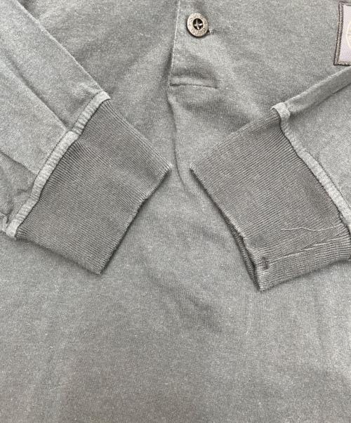 STONE ISLAND（ストーンアイランド）STONE ISLAND (ストーンアイランド) ヘンリーネックカットソー　721522157 ネイビー サイズ:Lの古着・服飾アイテム